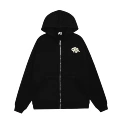 Zipper style black and white