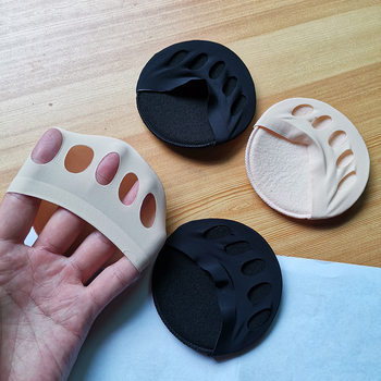 Half Insole Forefoot High Heels Sponge Forefoot Honeycomb Pad Breathable Shock-Absorbing Foot Pad Toe Protection Wholesale