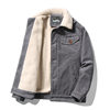 Factory wholesale winter corduroy men's cotton-padded jacket collar casual cotton-padded jacket warm cotton-padded jacket 1852