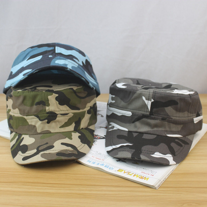 Camouflage hat outdoor sports sun protection sunshade hat mi...