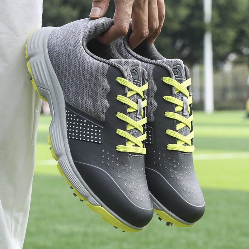 รองเท้ากอล์ฟแฟชั่นใหม่ กิจกรรมของผู้ชายแหลม รองเท้ากอล์ฟที่ส...