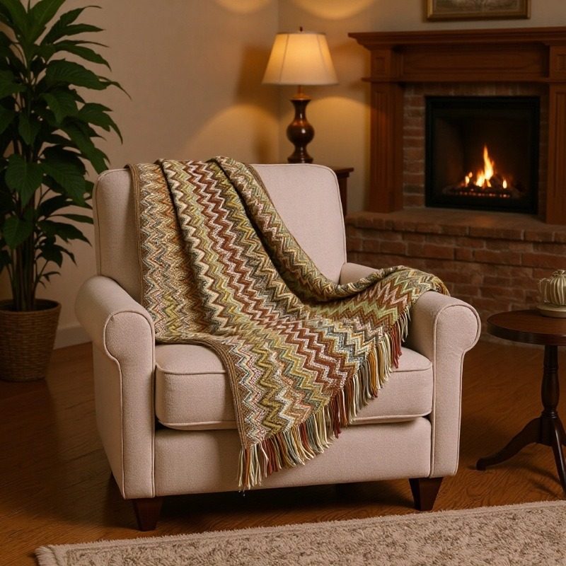 European and American Light Luxury Bohemian Style Sofa Blanket, European-Style Blanket, Double Sofa Cover, Bed Cover, Sofa Blanket, Full Cover