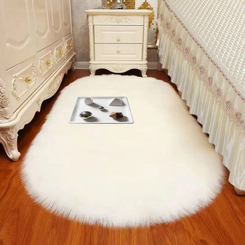 Bedroom Window Balcony Bubble Velvet Bedside Sofa Cushion Cream Style Fur Carpet Floor Mat Blanket Bay Window Blanket Cushion