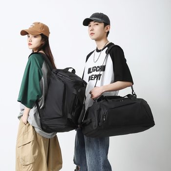 Large Capacity Fitness Bag Men's Basketball Training Backpack Sports Portable Dry and Wet Separation Travel Luggage Travel Bag in Stock