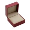Litchi Pattern Leather Paper Watch Box Flip Watch Box Gift Box Single Jewelry Holiday Gift Pillow Watch Box Bag
