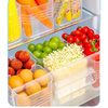 Refrigerator Side Door Storage Box Storage Rack Fruit and Vegetable Compartment Crisper Food Grade Kitchen Onion Ginger Garlic Storage Storage
