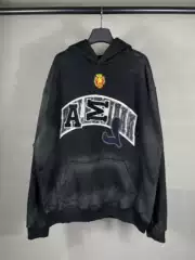 Balenciaga Hoodie Athletic Crest Hoodie