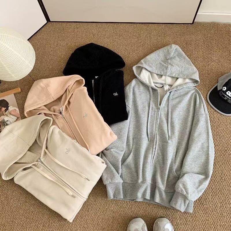 ader, осенне-зимний свитер на молнии с капюшоном, женский бренд tide, дизайнерский повседневный свободный дикий кардиган, топ Изображение 1