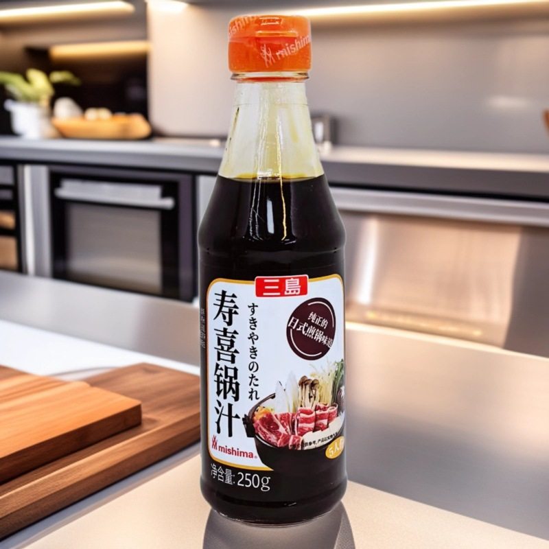Mishima Japanese-Style Sukiyaki Sauce Hot Pot Base Sukiyaki Beef Rice Sauce 250g Sukiyaki Hot Pot Sauce