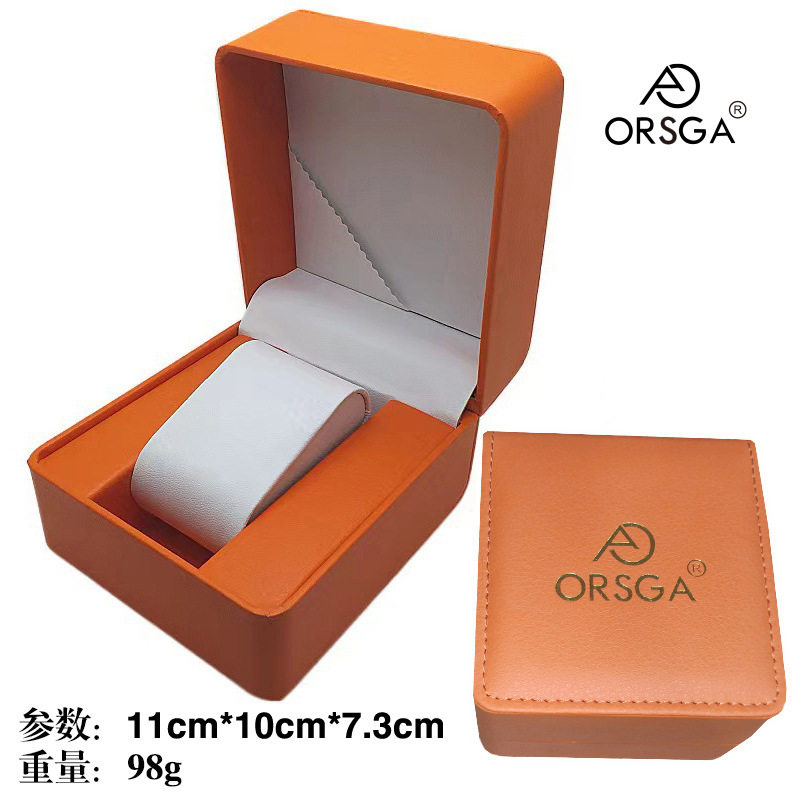 สั่งซื้อนำเข้า ORSGA กล่องนาฬิกา กล่องนาฬิกาทางเลือก อุปกรณ์เสริมนาฬิกา ตัวปรับนาฬิกา กล่องบรรจุภัณฑ์นาฬิกา กล่องนาฬิกายาวทรงสี่เหลี่ยม จากจีน 1688 taobao alibaba tmall