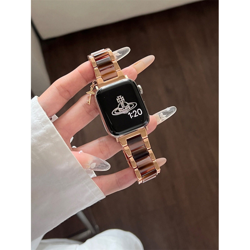 ココア レジン ローズゴールド