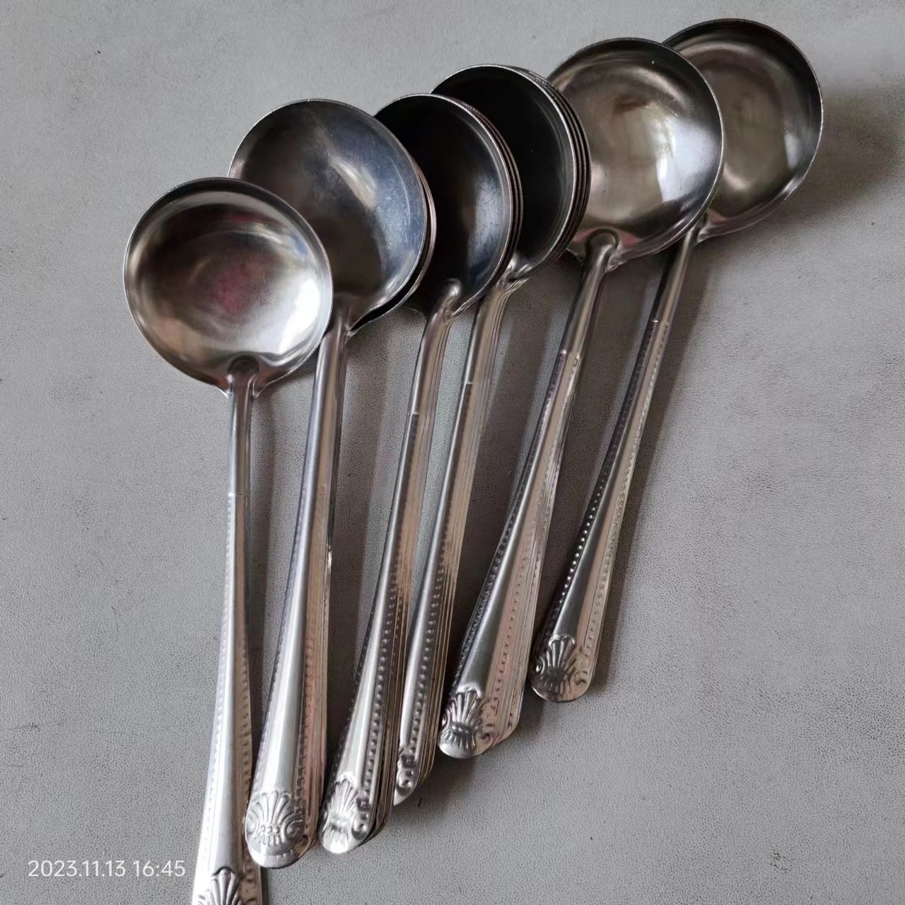 Small Round Spoon, Oil Spoon, Eating Spoon, Kitchen Utensils, One Yuan Department Store
