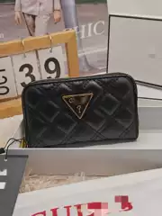 European and American Printed Clutch Bag Inverted Triangle Simple Long Wallet Wallet Fashion ID Bag