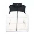 White down vest