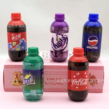 Soda Drink Shape Correction Tape Creative Novelty Student DIY Handbook Transparent Correction Tape Portable Correction Stationery