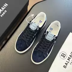 European Station Balmai/Bal Men's Shoes New Casual Shoes Genuine Leather Sneakers White Shoes Trendy Shoes Genuine Leather Shoes