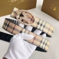 Apricot grid-gold buckle 2