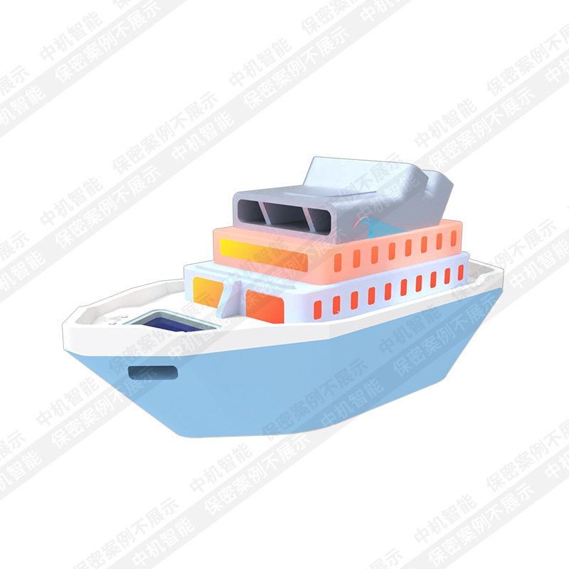 3D打印车子玩具定制立体航空客机模型儿童创意礼物仿真装饰工艺品