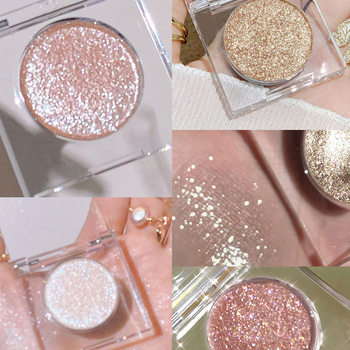 Faiccia Monochrome Eyeshadow Fine Glitter Cowherd Weaver Girl Internet Celebrity Live Broadcast Affordable Portable Student