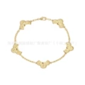 Five-flower hot stamping gold color