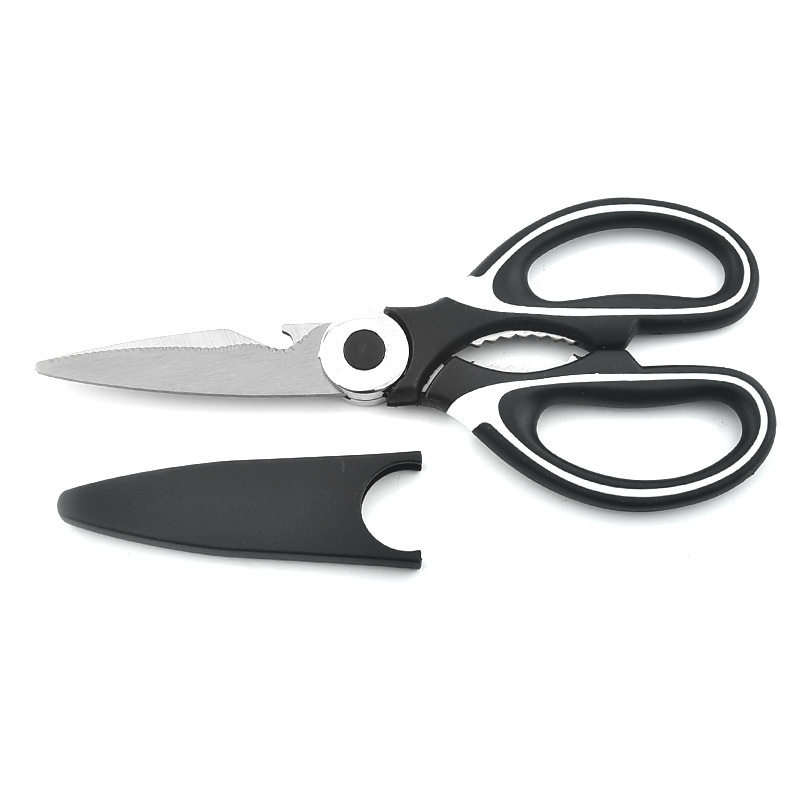 Panda Scissors Multifunctional Kitchen Scissors Stainless Steel Sharp Barbecue Food Supplement Scissors Powerful Chicken Bone Scissors