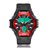 Внешняя торговля OHSEN Aosheng AD1901 многокруглый силиконовый ремень LED outdoor water электронные спортивные часы watch