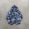 Blue camouflage sweatshirt