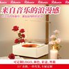 Foreign trade leather CD player company creative gift album CD Bluetooth player Mickey white personality cross-border audio