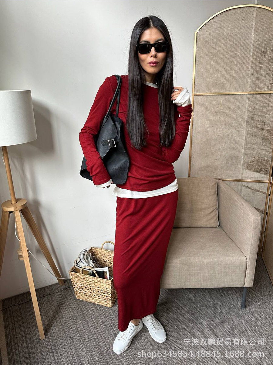 Womens 3 Piece Set Loose Long Cardigan Cami Top and Mini Skirt Casual Chic Style for Spring Summer Wholesale