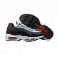Max95 dark gray black and white red hook 36-46