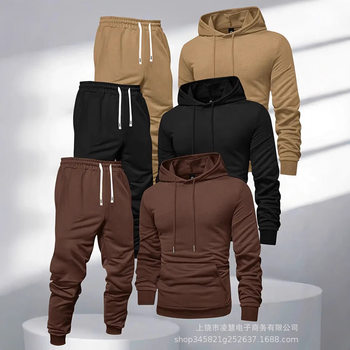 European and American Cross-Border Spring, Autumn and Winter New Sweatshirt Suit Fashionable Sports Suit 6-Piece Suit 95.99 Us Area