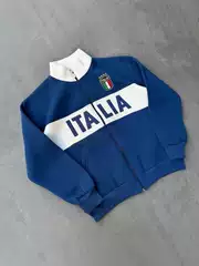 European and American Cross-Border Spring Season Full Letter Embroidery Unisex Color-Blocking Sports Pullover Sweatshirt Wholesale