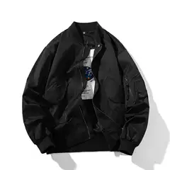 Spring and Autumn Baseball Collar Workwear Casual Jacket Men's Fashionable Short Aviator Baseball Clothes Men's Coat Trendy Brand