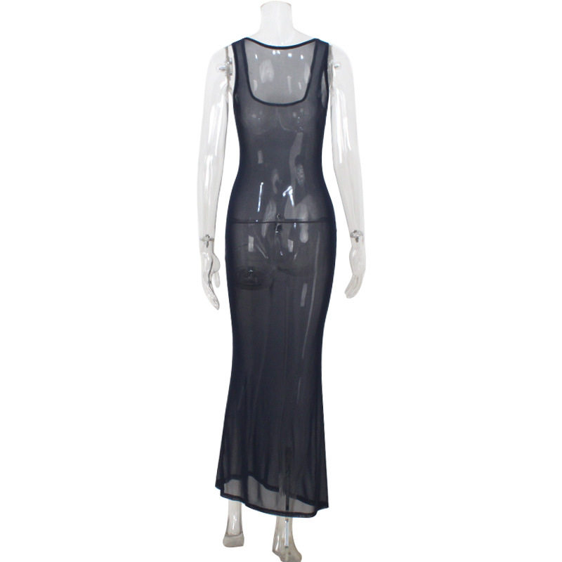 Womens Sheer Mesh Beach Vacation Dress Sexy Elegant Lightweight Perfect for Summer Parties Wholesale Available