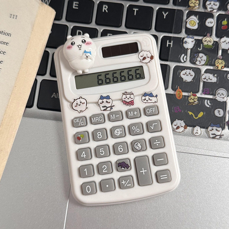 计算器创意可爱卡通学生办公文化用品高颜值迷你便携计算机批发