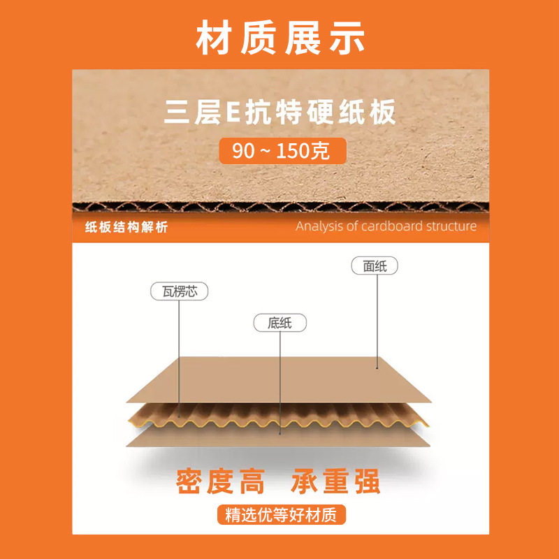 Extra Hard Airplane Box Carton Custom Square Packaging Box Cross-Border Clothing Logistics Express Packaging Box Ready for Free Shipping