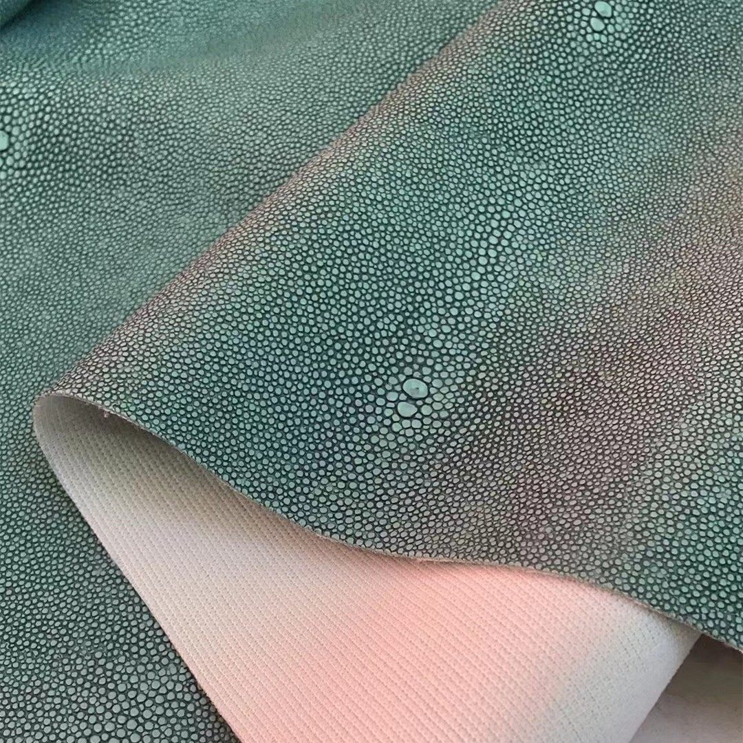 PVC Leather 1.0 Towel Bottom Eco-Friendly 16P Antique Devil Fish Leather Handbag Bag Classic Fabric