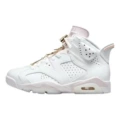 Aj6 white pink earrings