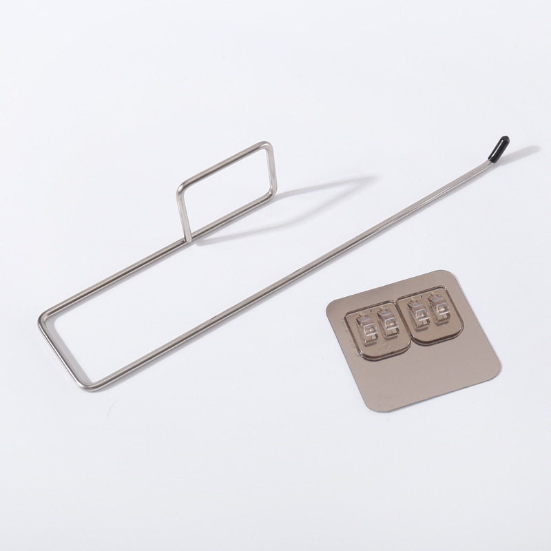 Punch-free disposable dish cloth rag holder kitchen lazy rag hook hook rack towel rag rack