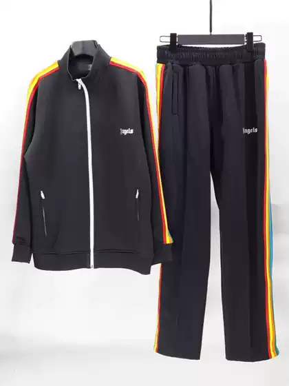 Palm Top Palm Angel angels Colored Sports suit Men's Sportswear Men's Casual Pants Jacket