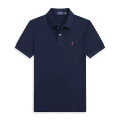 Polo sapphire blue red label