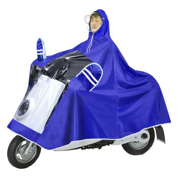 Raincoat Battery Car Poncho Single and Double Men's and Women's Electric Car Motorcycle Poncho Enlarged and Thickeneded Rainproof Raincoat