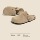 Осенне-зимняя новая обувь Birkenstock; тапочки baotou из пробки на толстой подошве; женская модная универсальная верхняя одежда; женские тапочки на плоской подошве mini 2