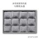 Flannel 12 grid watch bracelet pillow plate jewelry storage jewelry display rack jewelry storage box manufacturers direct supply