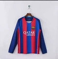 2017 barcelona home long sleeves