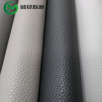 Southern Lychee Pattern Pvc Artificial Leather Fabric, Available in Stock, Environmentally Friendly Brushed Backing, Specially Designed for Handbags and Luggage