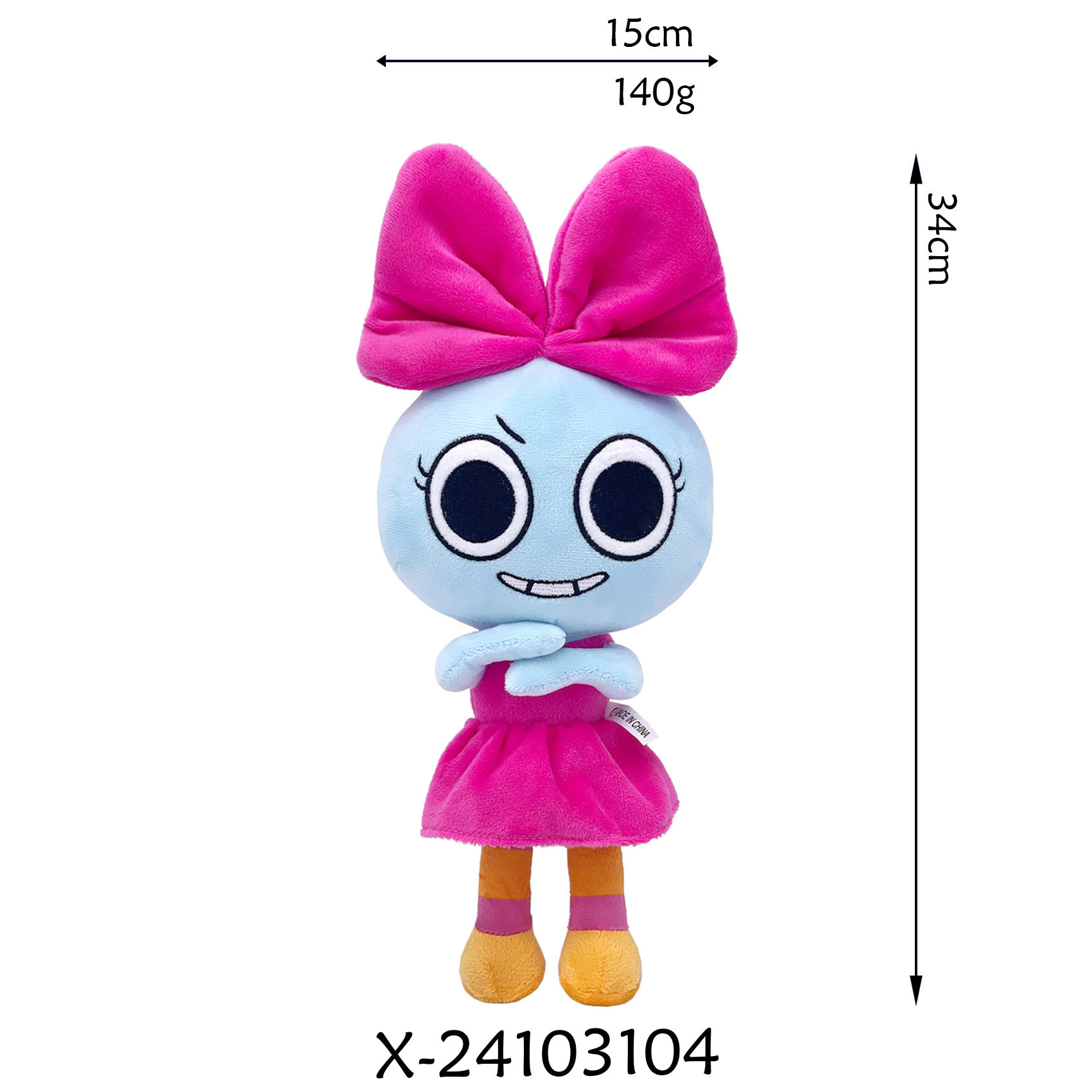 跨境新品dandy’s world plush 丹迪的世界毛绒玩具玩偶公仔娃娃