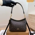Mini wandering bag black coffee color