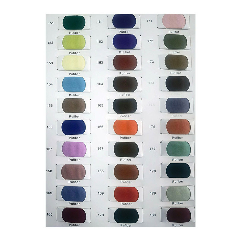 Colored Chiffon Interlining 30D Anti-See-Through Fabric Interlining with Color Code Notes for Lace Lining Cotton Interlining