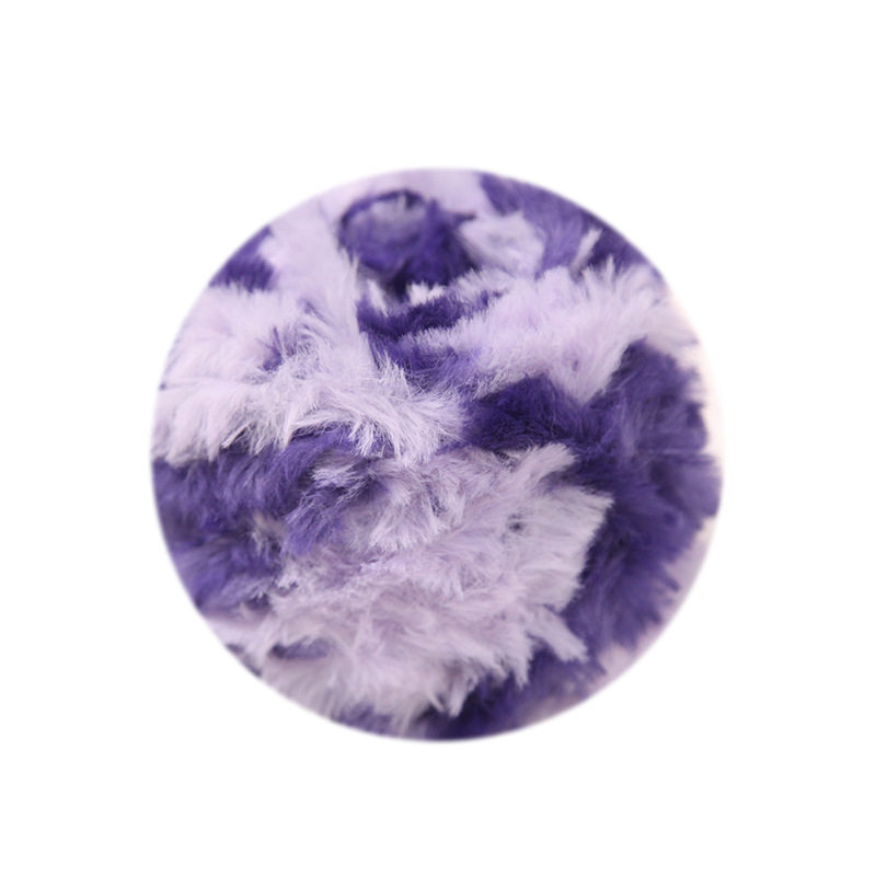 Rongxiansen Customized 100g Long Hair Mink Velvet Rabbit Velvet Imitation Fur Thread Hand Knitted DIY Wool Thread Ball